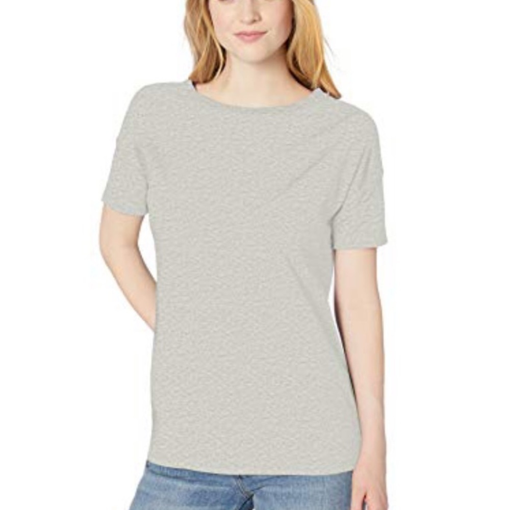 Daily Ritual cotton crew neck gray tee, NWT large